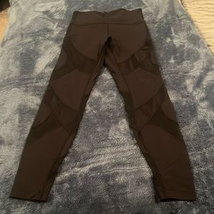 Lululemon, size 8 leggings, full length, black.